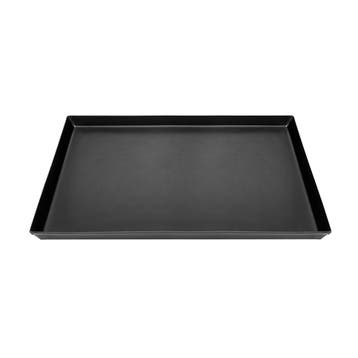 GGM Gastro | Pizzaplaat - blauw plaatstaal - 516x361x57mm |, Verzenden, Nieuw