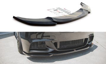 Maxton M Pakket Front Spoiler V4 BMW 5 Serie F10 F11 B3268, Nieuw, Voor, BMW