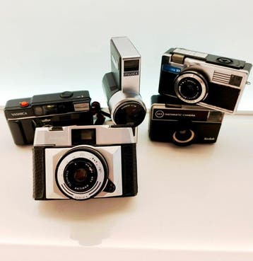 Ferrania + Yashica + Fujica + Ferrania + Kodak 3M / Partner, Audio, Tv en Foto, Fotocamera's Analoog, Nieuw