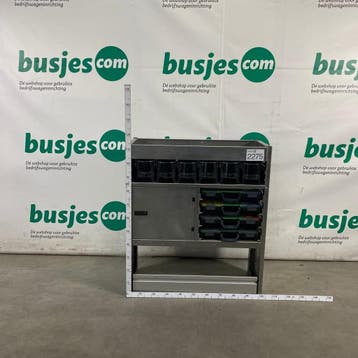 Aluca aluminium bedrijfswageninrichting gebruikt (nr 2275), Ophalen of Verzenden