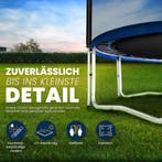 Trampoline - Met veiligheidsnet - 244 cm - Tot 150 kg - Blau, Kinderen en Baby's, Speelgoed | Buiten | Trampolines, Verzenden