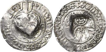 Pfahlschildgroschen ohne Jahr (1425/1440), Sachsen, Haus..., Verzenden