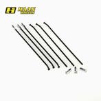 Haan Wheels 19 Spaakset Zwart Yamaha YZ 125 YZ 250 1988-201, Motoren, Ophalen of Verzenden, Nieuw