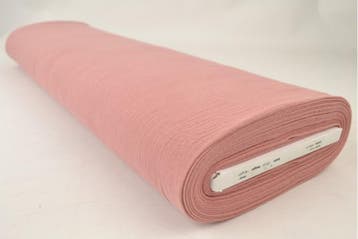 Mousseline stof oud roze – Katoenen stof op rol, 120 cm of meer, Ophalen of Verzenden, Katoen, Roze