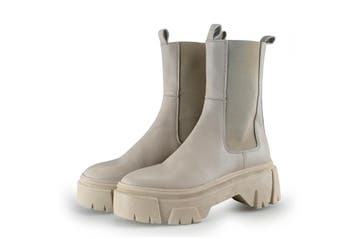 Sacha Chelsea boots in maat 37 Wit, Kleding | Dames, Schoenen, Verzenden, Wit, Overige typen, Zo goed als nieuw