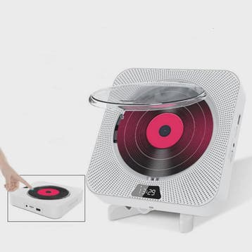 Draagbare Bluetooth CD Speler met Stereo Geluid, LED Scherm, Audio, Tv en Foto, Verzenden, Nieuw