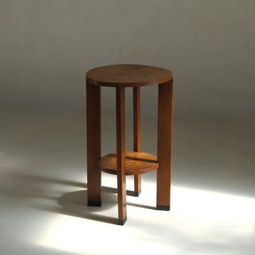 Bijzettafel - Eik - Nederlandse Art Deco