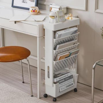 Verrijdbare Opbergtrolley met 5 Lagen - Multifunctioneel Bur, Verzenden, Nieuw