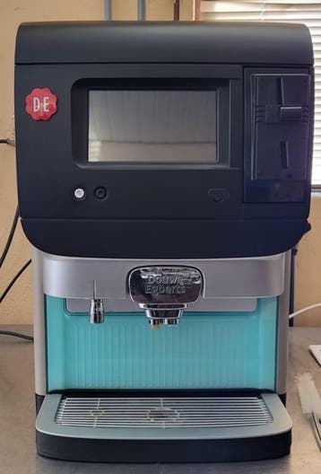 Douwe Egberts Excellence touch koffiemachine met betaal modu, Ophalen, Overige typen, 10 kopjes of meer, Koffiemachine