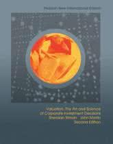 Valuation Pearson New International Edition 9781292022321, Zo goed als nieuw