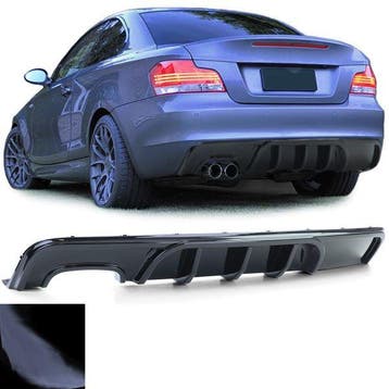 Diffuser BMW 1 Serie E82 E88 7-13 Glans Zwart, Ophalen of Verzenden, Nieuw