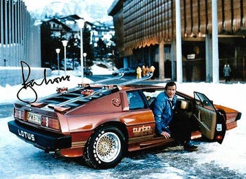 Roger Moore - Autographed Photo For Your Eyes Only James, Nieuw