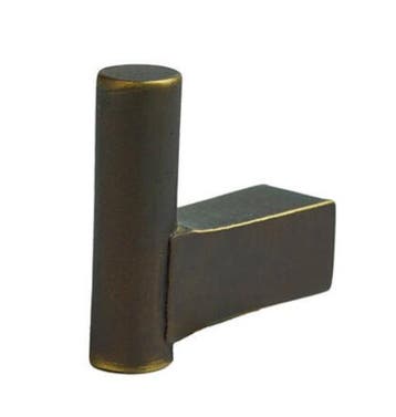 Kapstokhaak Jolie Core 34x34 mm antiek brons, Verzenden, Nieuw