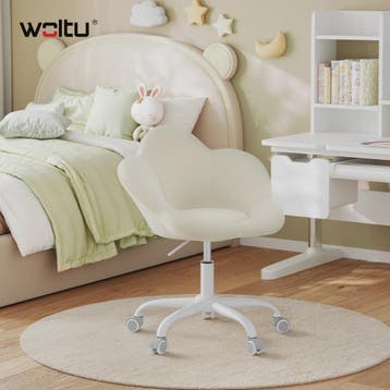 WOLTU Kinderbureau Stoel Velvet, Ergonomisch Draaibaar en In, Kinderen en Baby's, Verzenden, Nieuw