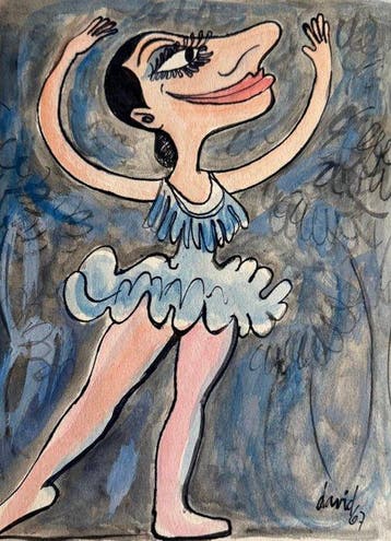 Juan David (1911-1981) - Alicia Alonso (1920-2019)