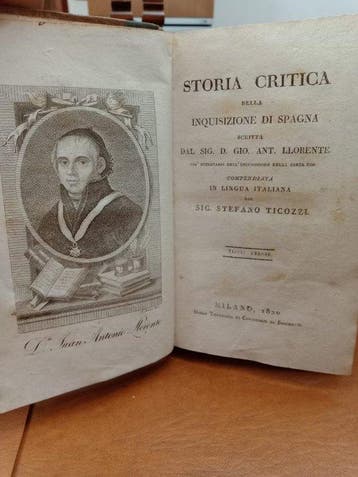 Gio. Ant. Llorente; Stefano Ticozzi - Storia critica della