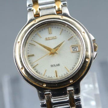 Seiko - Solar - Zonder minimumprijs - V182-0C20 - Dames -