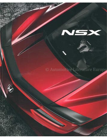 2016 HONDA NSX BROCHURE DUITS, Boeken, Nieuw, Honda, Author
