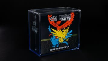Acryl Case- Blauw- Pokémon ETB- Nu 10% Korting!, Hobby en Vrije tijd, Verzenden, Nieuw, Overige typen, Foil
