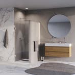 Brauer Void - Carving Nisdeur - Helder Glas - 80 x 200 cm -, Ophalen of Verzenden, Nieuw, Rvs