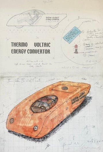 Panamarenko (1940-2019) - Thermo voltaic Energy converter