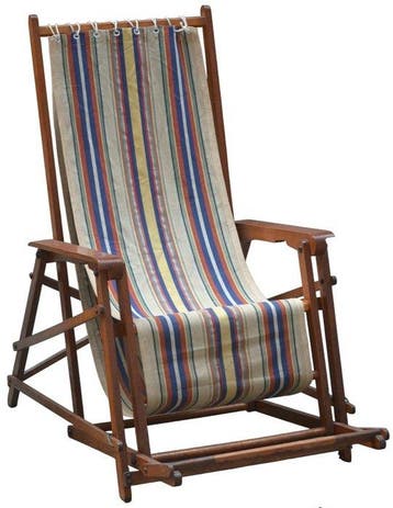 Lounge stoel - Hout, Metaal