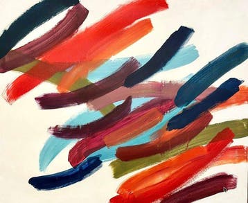 Carla Horat (1938) - Segni - Colore
