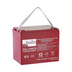 Zenith VRLA accu | ZGL120070 | 12V 80Ah, Auto-onderdelen, Accu's en Toebehoren, Ophalen of Verzenden, Nieuw