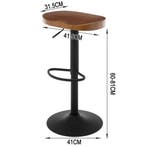 24goodz Barkruk met Zadelzit en Voetsteun - Ergonomisch Ontw, Huis en Inrichting, Barkrukken, Verzenden, Nieuw