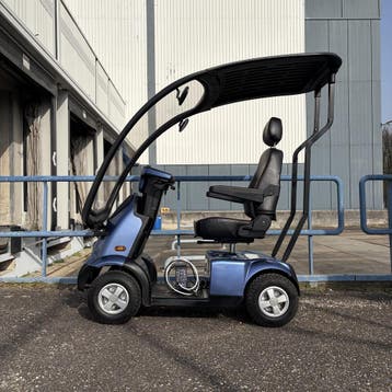 Scootmobiel Afikim Breeze C4 met overkapping, Diversen, Afikim, Gebruikt, Ophalen of Verzenden, 46 km of meer