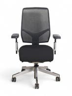 Giroflex 68 bureaustoel, zwart-aluminium, Huis en Inrichting, Bureaustoelen, Ophalen of Verzenden, Nieuw