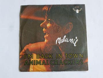 Melanie - Im back in Town / Animal crackers (vinyl single), Ophalen of Verzenden, Zo goed als nieuw