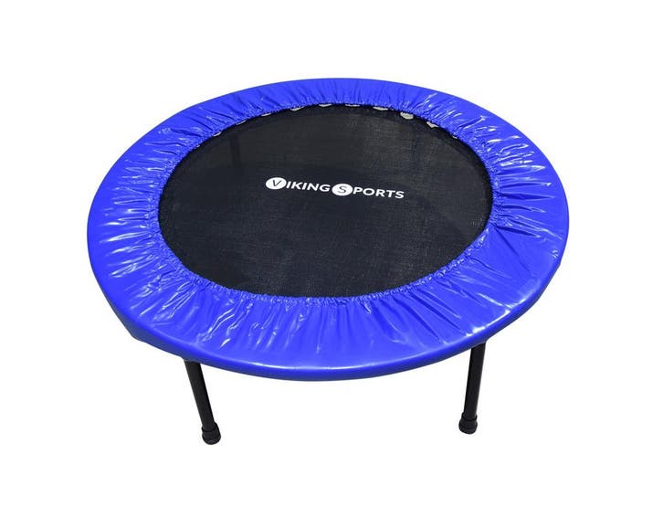 Viking Sports Trampoline Blauw | A-kwaliteit | Beste Prijs, Sport en Fitness, Fitnessapparatuur, Rug, Nieuw, Metaal, Overige typen