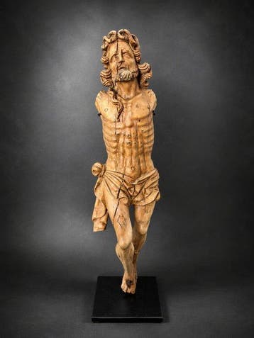 Crucifix - Buxushout - 1550-1600 - Corpus Christi - XVIe