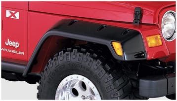 Bushwacker 97-06 Jeep TJ Max Pocket Style Flares 2pc - Black, Auto-onderdelen, Ophalen of Verzenden, Nieuw