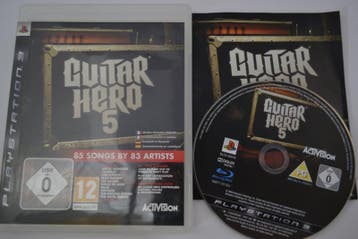 Guitar Hero 5 (PS3), Spelcomputers en Games, Verzenden, Zo goed als nieuw