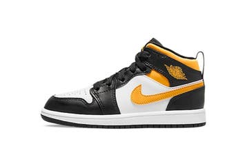 Air Jordan 1 Mid White Pollen Black (PS), Kleding | Heren, Nieuw