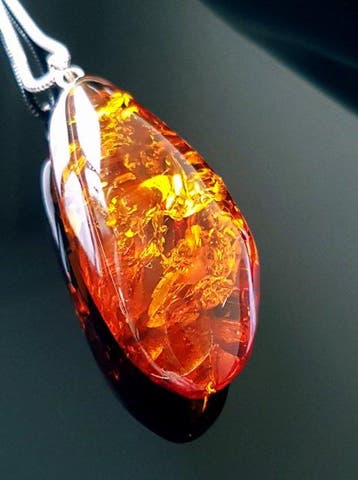 Amber Natuurlijke Baltische Amber Hanger- 6 g