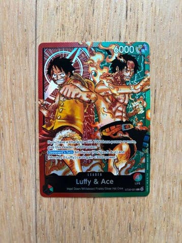 Bandai - 1 Card - One Piece - Monkey D. Luffy, Nieuw