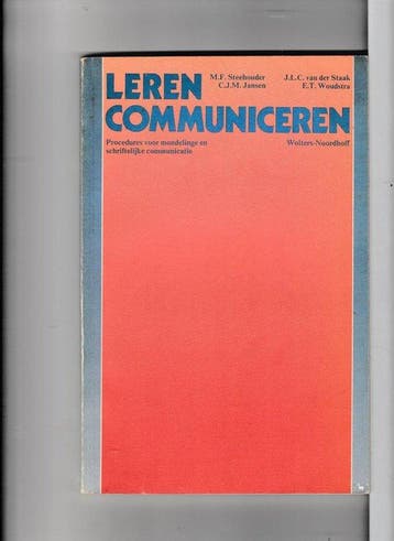 Leren communiceren - Steehouder, Verzenden, Gelezen