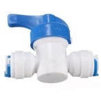 Osmosekraantje met 2 quick-fit verbindingen 6mm recht-model, Ophalen of Verzenden, Nieuw