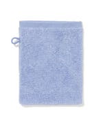 HEMA Washand 16x21cm zware kwaliteit gemêleerd blauw, Verzenden, Nieuw, Blauw