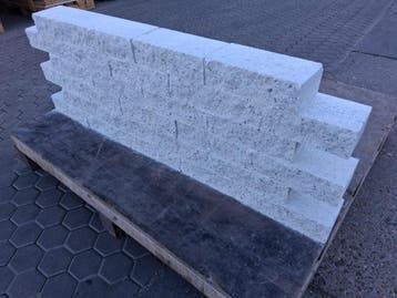 Veiling - 448x Muurblok Beton Noors Marmer 24x11,5x7,1 Cm, Nieuw