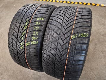 255/35/19 96V BRIDGESTONE WINTERBANDEN 6,5MM PROFIEL 2X, Auto-onderdelen, Banden en Velgen, Gebruikt, 255 mm, Winterbanden, Band(en)