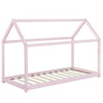 Kinderbed huisbed 200x90 met matras roze, Kinderen en Baby's, Verzenden, Nieuw