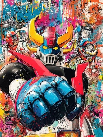 IPR Graph - Goldorak y Mazinger Z: El Puño de la Nostalgia, Nieuw