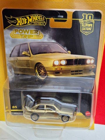Hot Wheels 1:64 - Modelauto - 2026 CHASE 92 BMW M3 Gold, Nieuw