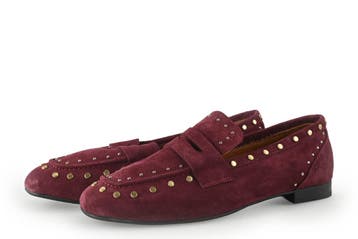 Babouche Loafers in maat 38 Rood, Verzenden, Overige typen, Zo goed als nieuw, Babouche