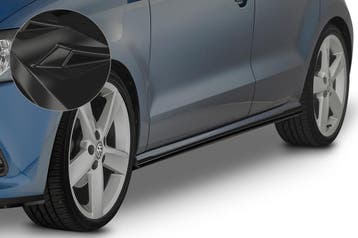 Zijskirts voor VW Polo V Type 6R / 6C SS466-G, Verzenden, Nieuw