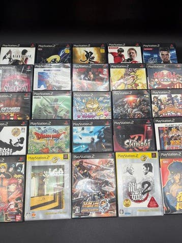 Sony - Playstation 2 (PS2) - 25 Japanese PS2 Games -, Nieuw